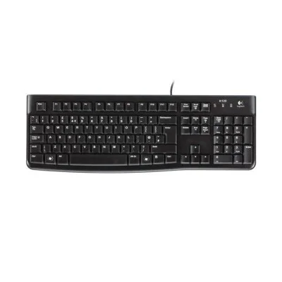 Logitech K120 Wired Keyboard - Arb/Eng - Black